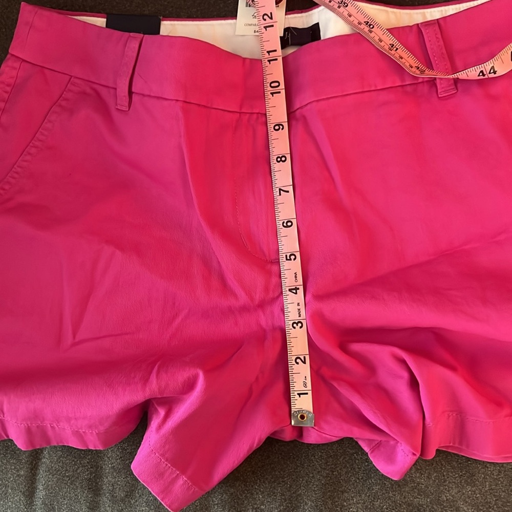 J. Crew 5" Classic Chino Short in Soft Azalea sz 14 NWT - Picture 10 of 16